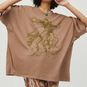 Free People x Daydreamer Cowboy Rodeo Tee O/S